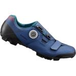 Blåa Mountainbike-skor från Shimano på rea i storlek 36 i Syntet för Damer 