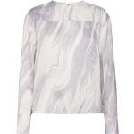 Lila Långärmade Långärmade blusar från Calvin Klein i Storlek XS för Damer 