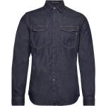 Blåa Jeansskjortor från Replay i Storlek S i Denim 