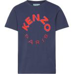 Marinblåa Kortärmade Kortärmade T-shirts från KENZO 