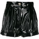 Svarta High-waist shorts från Philipp Plein på rea i Konstläder för Damer 