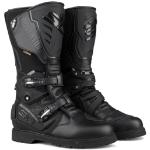 MC/Biker wear Svarta Gore Tex Biker-boots från Sidi för Herrar 
