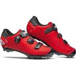 Röda Mountainbike-skor från Sidi på rea Vattenavvisande i storlek 39 i Mikrofiber för Herrar 