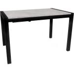 Svarta Matbord från Skånska Möbelhuset på rea förlängningsbara i Metall 