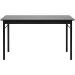 Svarta Matbord från SoffaDirekt förlängningsbara i Metall 