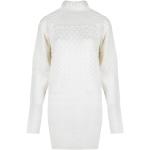 Knälånga Vita Stickade klänningar från Silvian Heach på rea för Damer 