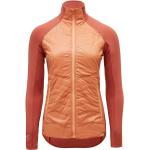 Orange Tränings hoodies i Storlek S i Material som andas i Polyester för Damer 