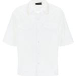 Vita Kortärmade Kortärmade skjortor med pärlor från Simone Rocha på rea i Storlek M för Herrar 