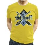 Flerfärgade Harry Potter Hufflepuff T-shirts i Storlek XL för Herrar 