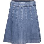 Blåa Plisserade kjolar från Lindex i Denim för Damer 