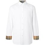 Vita Mönstrade skjortor från Burberry för Herrar 