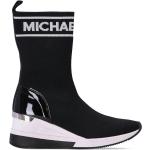 Svarta Sneakers med kilklack från Michael Kors Skyler på rea i Gummi för Damer 
