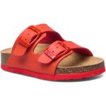 Sl Parrot Pu Leather Red Shoes Summer Shoes Sandals Red Scholl