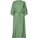 Knälånga Gröna Knälånga klänningar från Soaked in Luxury i Storlek XS för Damer 