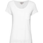 Vita Kortärmade Kortärmade T-shirts från Soaked in Luxury i Storlek XS 