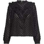 Svarta Långärmade Långärmade blusar från Soaked in Luxury i Storlek S för Damer 