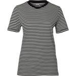 Svarta Kortärmade Kortärmade T-shirts från Selected Selected Femme i Storlek XS i Bomull för Damer 