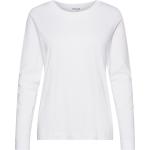 Vita Långärmade Långärmade T-shirts från Selected Selected Femme i Storlek XS för Damer 