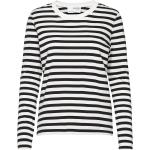 Svarta Långärmade Långärmade T-shirts från Selected Selected Femme i Storlek XS för Damer 