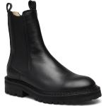 Svarta Chelsea-boots från Selected Selected Femme i storlek 38 i Läder för Damer 