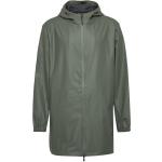 Slhdon Rain Jkt W Outerwear Rainwear Rain Coats Green Selected Homme