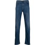 Regular Blåa Tapered jeans från 7 For All Mankind Slimmy med L34 med W30 i Bomullsblandning för Herrar 