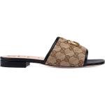 Sandaletter med kilklack från Gucci i storlek 36 med Kilklack med Slip-on med öppen tå i Läder för Damer 