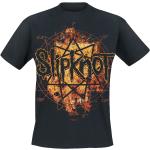 Svarta Slipknot Band t-shirts i Storlek L i Bomull för Herrar 