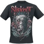 Svarta Slipknot T-shirts stora storlekar i Storlek 3 XL i Bomull för Herrar 