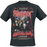 Svarta Slipknot Band t-shirts i Storlek XL i Bomull för Herrar 