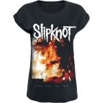 Svarta Slipknot T-shirts stora storlekar i Storlek 3 XL i Bomull för Damer 