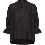 Svarta Kortärmade Kortärmade blusar från Soaked in Luxury i Storlek XS för Damer 