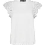 Vita Kortärmade Kortärmade T-shirts från Soaked in Luxury i Storlek L 