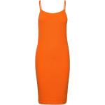 Knälånga Orange Knälånga klänningar från Calvin Klein Jeans i Storlek XS för Damer 
