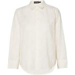 Vita Långärmade Långärmade skjortor från Soaked in Luxury i Storlek XS 