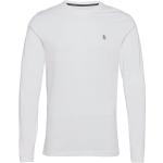 Small Logo Long Sleeve T-Shirt Tops T-shirts Long-sleeved White Original Penguin