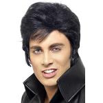 Svarta Elvis Presley Maskeradtillbehör från Smiffys i Polyester 