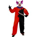 Röda Clown-dräkter från Smiffys i Storlek L i Latex för Herrar 