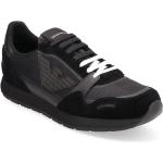 Svarta Låga sneakers från Armani Emporio Armani i storlek 41 