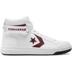 Vita Skinnsneakers från Converse på rea i storlek 45 i Läder för Herrar 