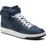 Mörkblåa Skinnsneakers från Converse på rea i storlek 44 i Läder för Herrar 
