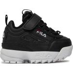 Svarta Sneakers med kardborreknäppning från Fila på rea i storlek 22 med Kardborreknäppning för Flickor 
