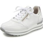 Vita Skinnsneakers från Gabor Comfort för Breda fötter i Läder för Damer 
