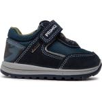 Mörkblåa Gore Tex Sneakers med kardborreknäppning från Primigi på rea i storlek 20 med Kardborreknäppning för Pojkar 