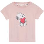 Snoopy Printed T-Shirt Tops T-shirts Short-sleeved Pink Mango