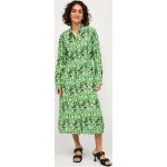 Vadlånga Gröna Skjortklänningar från Soaked in Luxury i Storlek S för Damer 