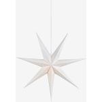 Vita Julstjärnor från Markslöjd Solvalla i Plast 