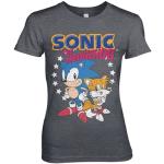 Sonic The Hedgehog - Sonic & Tails Girly Tee, T-Shirt