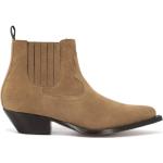 Bruna Ankle-boots från SONORA med Klackhöjd till 3cm i Mocka för Herrar 
