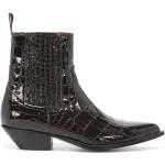 Svarta Ankle-boots från SONORA med Klackhöjd till 3cm för Herrar 